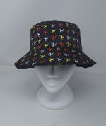 ISLE OF MAN TT ROAD RACES THREE LEGS BUCKET HAT ONE SIZE