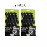 2X PETGEAR TRAVEL REAR CAR WINDOW DOG PET ANIMAL UNIVERSAL VENT MESH GUARD 12184