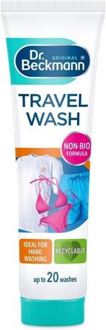 Dr Beckmann Travel Wash Clean laundry ON THE GO up to 20 washes 100ml