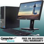 FAST COMPUTER i5 QUAD CORE DESKTOP TOWER PC & TFT SET 16GB WINDOWS 11 HDD & SSD