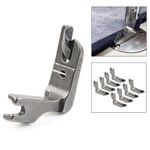 Scroll Type Hemmer Foot / Rolled Double Fold Hem Presser Foot for Sewing Machine