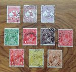 Australia King George V 1913 Used  Stamps . Free UK Postage