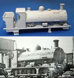 GWR 850 / 1901 class small Saddle Tank with Collet bunker - body & chassis