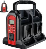 4 Ports Power Inverter for Milwaukee 18V Battery 350W Power Supply Inverter /USB