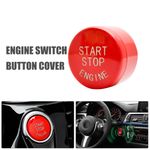1x Start Stop Engine Button Switch Cover For BMW 1/2/3/5/7 Series X1/3/4/5/6