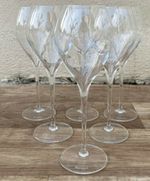 RUINART  CHAMPAGNE LEHMANN CRISTALLIN  PREMIUM 23 CL  FLUTES RARE X 4 UNBOXED