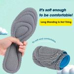 Orthopedic Memory Foam Insoles For Shoes Sweat Absorption Comfort Running