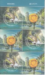 Bosnia and Herzegovina.2024 EUROPA CEPT.Underwater Fauna and Flora.MS from bookl