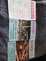 WEST HAM EUROPEAN CUP WINNERS CUP 1980-81 x 3 castilla, Tbilisi, timisoara L1