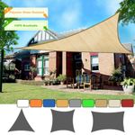 Outdoor Garden Sun Shade Sail Canopy Polyester HDPE Sunscreen Awning UV Block