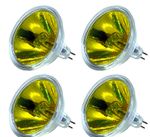 4 x Lamp for Dimplex Optimyst Bulb Amber 50w 12v Mr16 Fires Opti-myst Heater