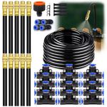 Drip Irrigation Kit 5M-30M Garden Watering Hose Mist Cooling System Nozzles