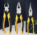 3x Combination Heavy Duty Pliers Set Soft Grip/Combination/Long Mouth UK