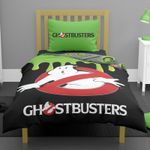 Ghostbusters Glow in Dark Single Duvet Cover & Pillowcase Set Reversible Bedding