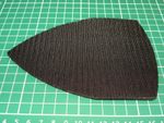Hook and loop pad for detail sanders, with 3mm foam backing, self adhesive