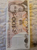 Old Polish Money 100 zlotych