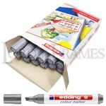 Grey Silver EDDING 9 Colour Marker Pens - Touch Up Frame Moulding before joining