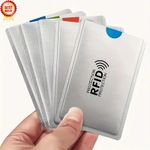 RFID Blocking Card Sleeve-Secure Credit/Debit Card Holder Anti Theft 5/10/20 UK