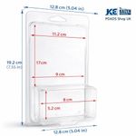 Hot Wheels Long Card Blister Protector Clear Case Fits Premium Cards Clamshell ✔
