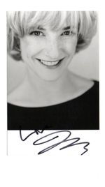 Jane Horrocks Actress Absolutely Fabulous Signed 5x3 B/W Photo Autographed