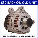 BMW 518d 520d 525d F10 F11 F07 VALEO ALTERNATOR 7823341 7823342 8507625
