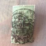 GB QV Fiscals CONSULAR SERVICE 5/- Five Shillings Green