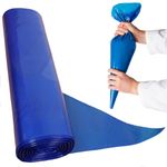 Blue Disposable Piping Bags Savoy Heavy Duty Large 21 Inch for Icing Mash Pastry