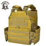 Tactical Modular Physical Load Vest Military Quick Release Plate Carrier Armour