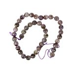 String of 40 Amethyst 10mm Beads for Jewellery Making (T8S)