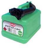 Car Plan 5L Green Capacity Petrol Fuel Can Unleaded Petrol With Pouring Spout