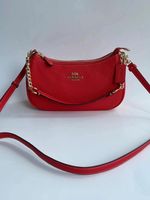 New Coach CV934 Red Teri Leather Outlet from Japan