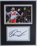 Daryl Clark Signed Autograph 10x8 photo display St Helens Rugby League COA AFTAL