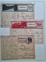 Austria - Romania 1931 International Correspondence 3 postcards