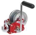 Sealey GWE1200B Geared Hand Winch with Brake 540kg Capacity