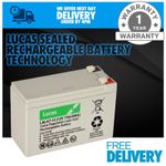 NP7-12 Lucas 12v 7Ah RBC2 RBC17 Replacement Battery RBC 2 17 for UPS