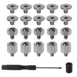 22Pcs M.2 SSD Mounting Screws & Standoff Kit, with Mounting Screwdriver