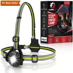 Running Light for Runners Chest LED Lamp Reflective Band Jogging USB Run Torch