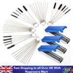 Carburetor Cleaning Kit Carb Dirt Jet Cleaner Tools 20 Needle 13 Wires Brush