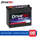 DriveTec Car Battery DM057 12V 45Ah 390A T1 T3 B24 Fits Toyota iQ 1.0 1.33