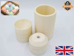 Bath Bomb Mold Press 2.25", 2.75", 3" Piston Machine Soap Form Thread M12 - NEW
