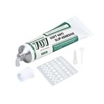 Anti-slip Sock Glue 50ml Transparent Fabric Paint Adhesive With Scraper For Mats