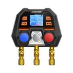 Elitech MS-100 Plus Digital Manifold Gauge HVAC Refrigeration Bluetooth