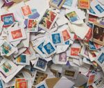 5kg Of UK GB British Unsorted Kiloware UK    And worldwide stamps