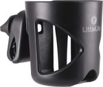 2-in-1 Pram Cup Holder with Phone Holder, Universal Buggy & Wheelchair Holder
