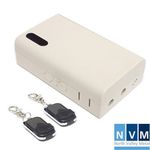 NVM Frequency ROLLER SHUTTER DOOR REMOTE CONTROL UNIT & 2 Handsets 240V Electric