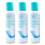 3 x XBC Instant Cooling Mist Spray 150ml - Face & Body