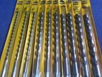 dewalt elu wood auger drill bit 10p set 8mm,10,12,14,16,18,20,22,24 26mm 380mm