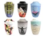 Classic Cremation Urn – Adult Size – Multi-Colour Finish – Iron Urns