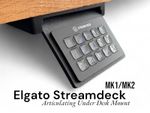Elgato Stream Deck MK1/MK2 Sliding Under Desk Mount