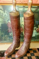 sz9 Riding Boot Leather, H E Randall of Piccadilly, Hunting Boots. Polo Boots.